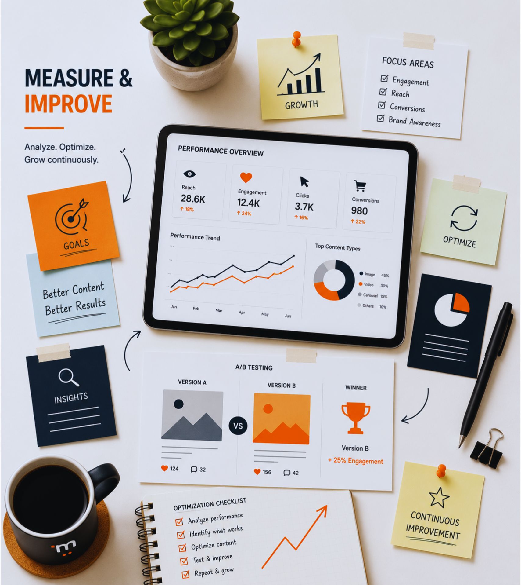 Content strategy campaign creative
