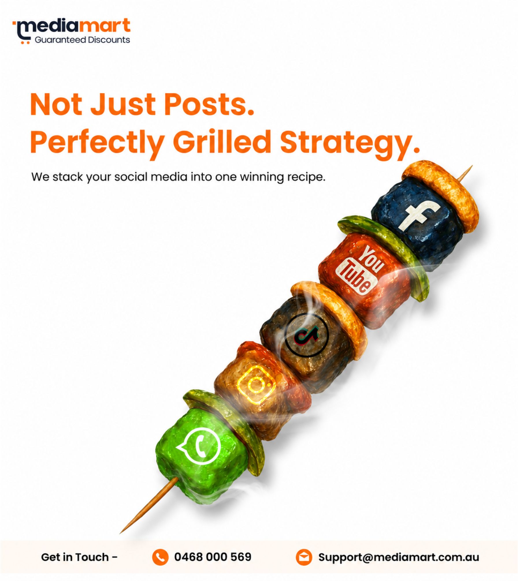 Social media marketing campaign creative